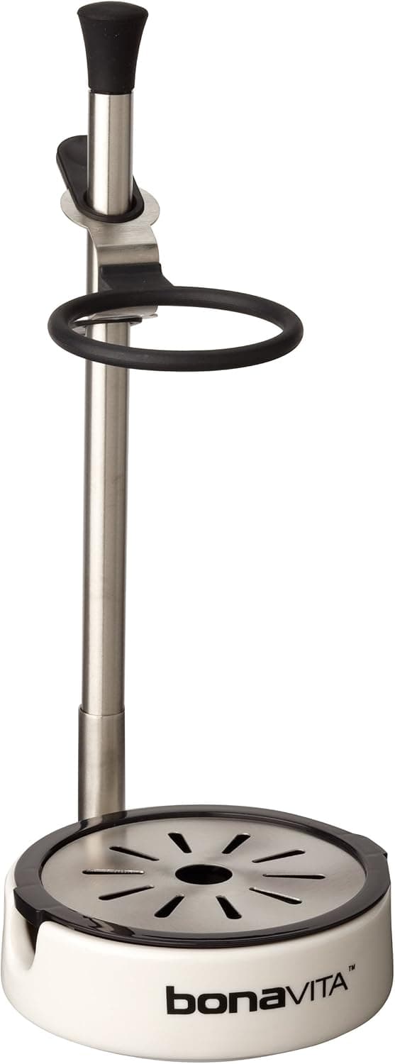 Bonavita Porcelain Pour Over Coffee Dripper Stand with Drip Tray