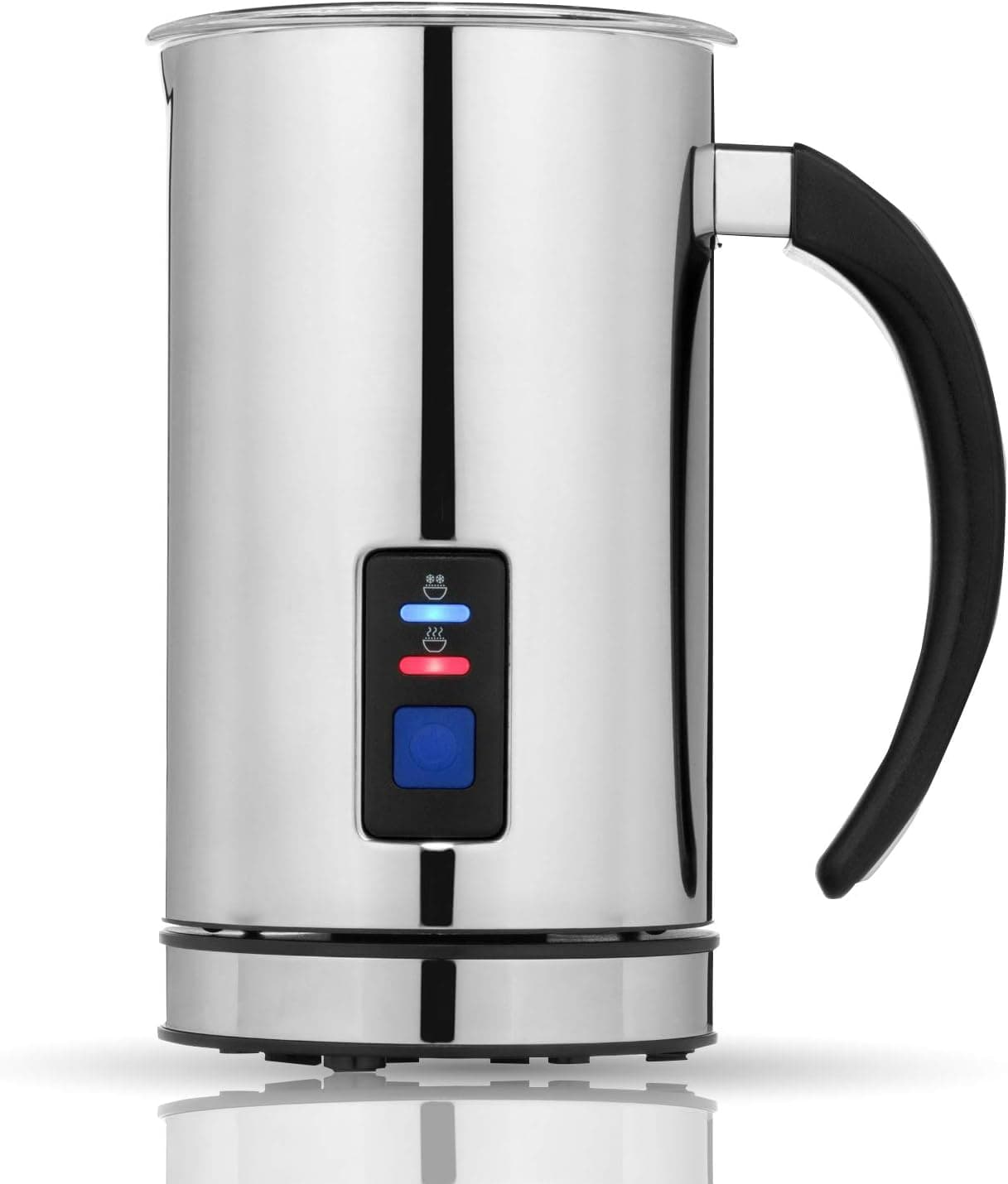 Chef's Star Automatic Milk Frother and Steamer (Stainless Steel)