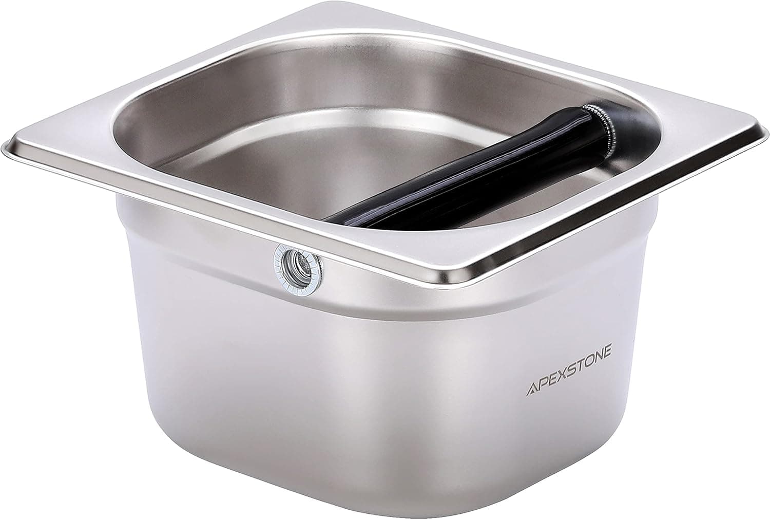 Apexstone Coffee Knock Box, Stainless Steel