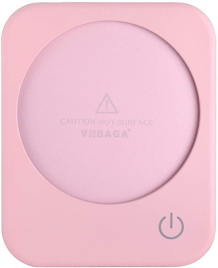 VOBAGA Mug Warmer & Coffee Mug Warmer with 4 Hours Auto Shut-Off, Coffee Warmer Plate with 3 Temperature Settings (No Cup)