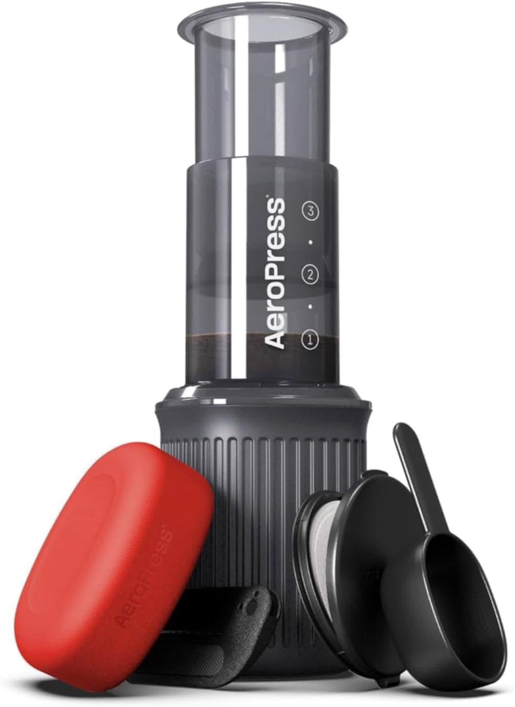 AeroPress Go, Extra Small Portable Coffee Maker Kit