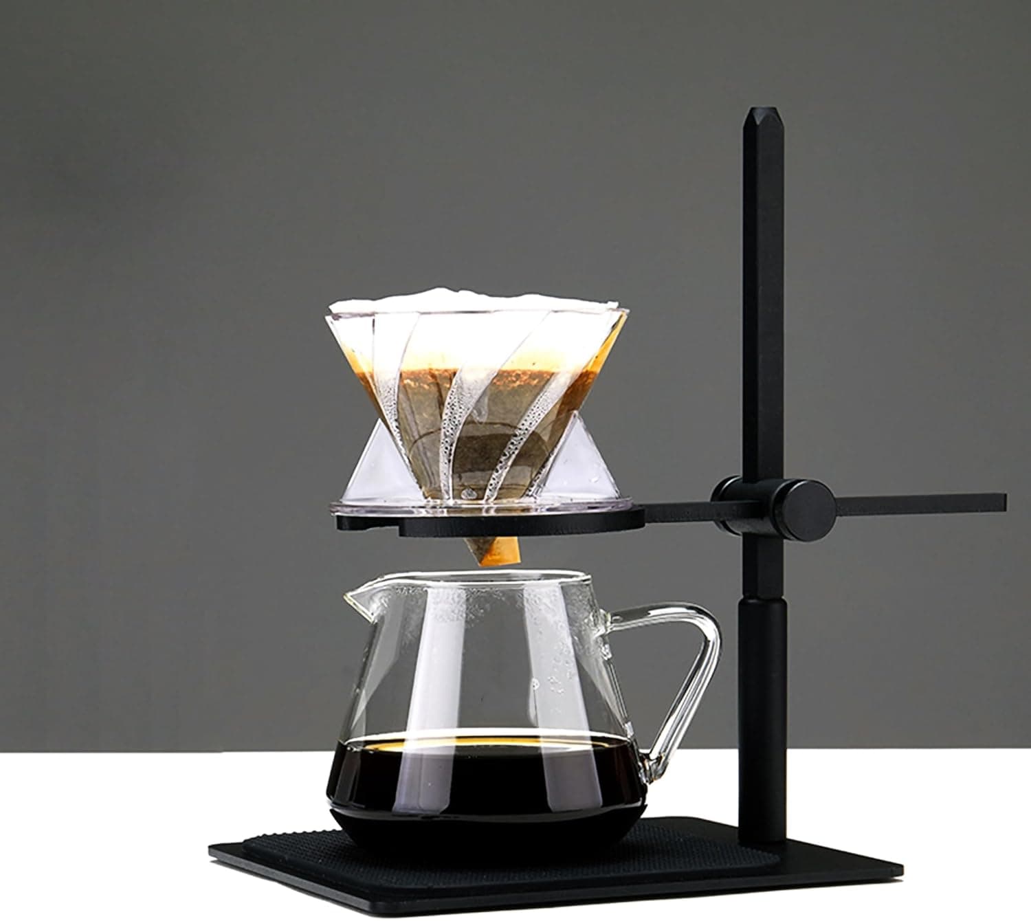 Makidar Pour Over Coffee Station Coffee Dripper Stand, Stainless Steel