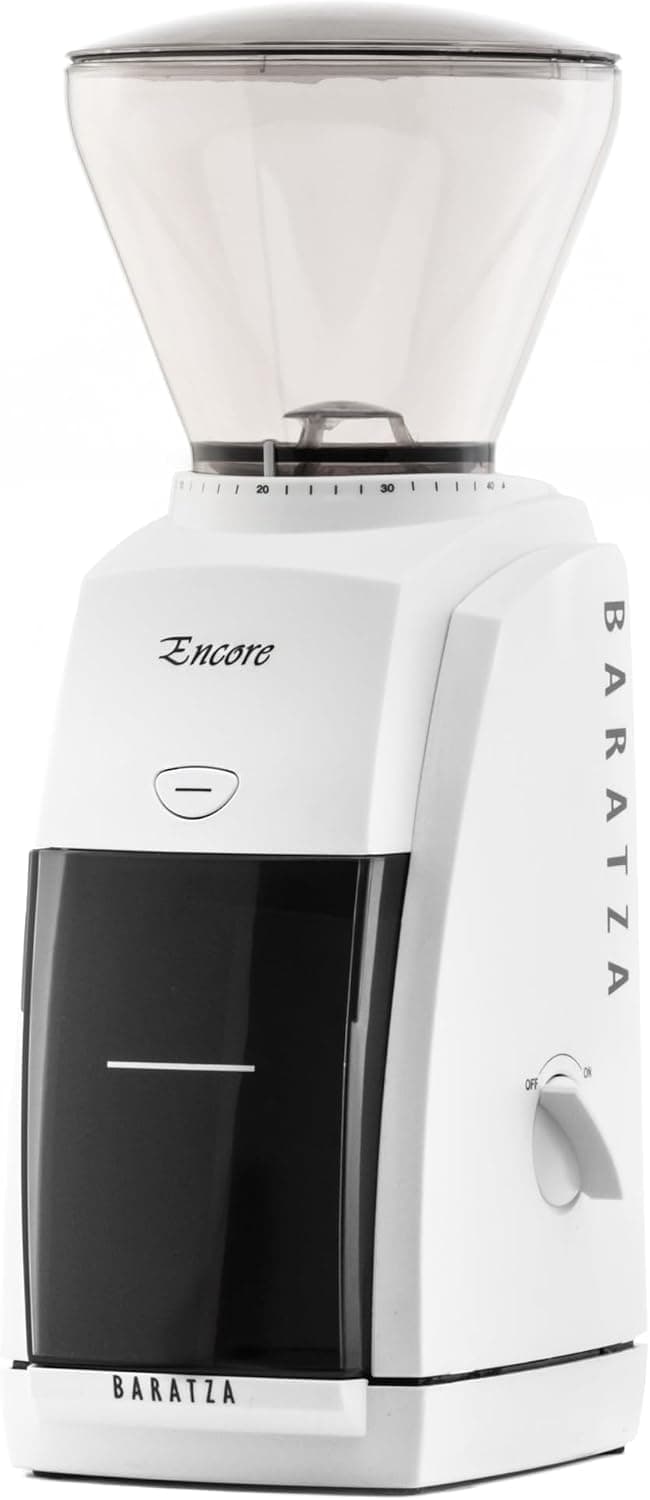 Baratza Encore Conical Burr Coffee Grinder (White)