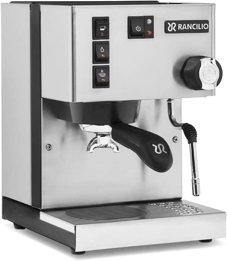Rancilio Silvia Espresso Machine (Updated), Stainless Steel