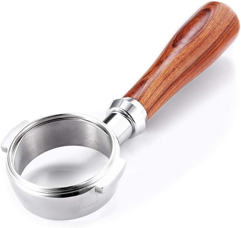 Coffee Bottomless Portafilter 58mm for E61 Group Replacement Handle Basket