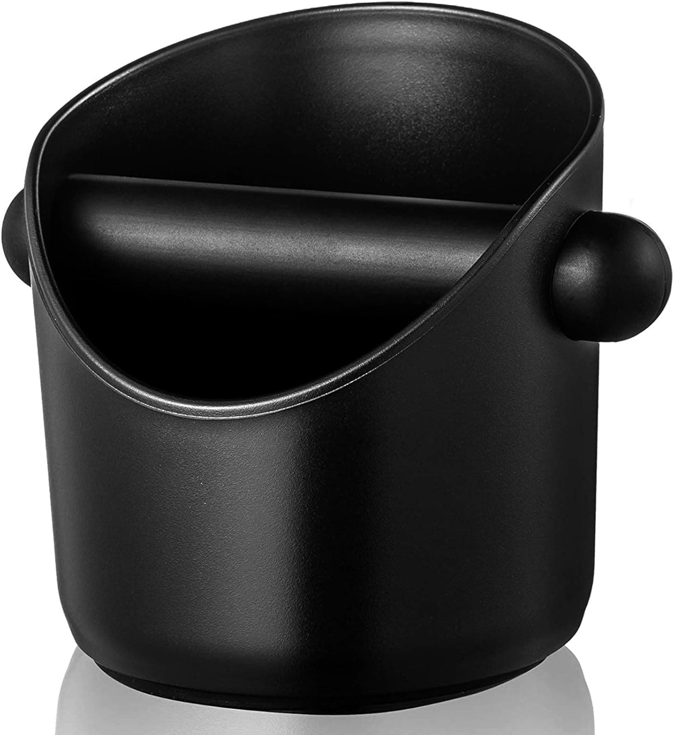 Espresso Knock Box 4.4in with Removable Knock Bar, Non-Slip Base