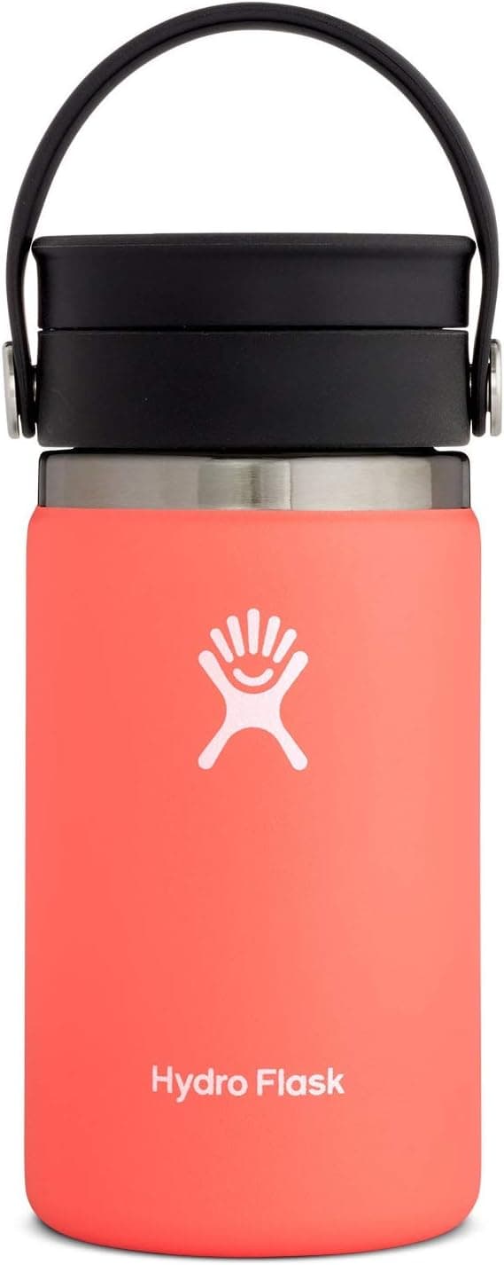 Hydro Flask Stainless Steel Coffee Travel Mug, 12 oz, Hibiscus