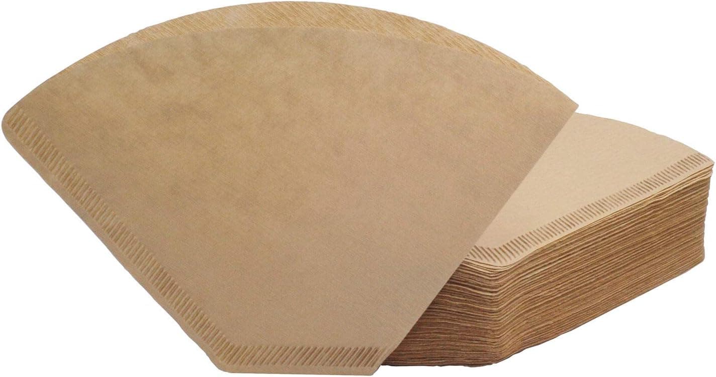 Irekamons #4 Cone Coffee Filter, Unbleached Natural Paper, 100 Count