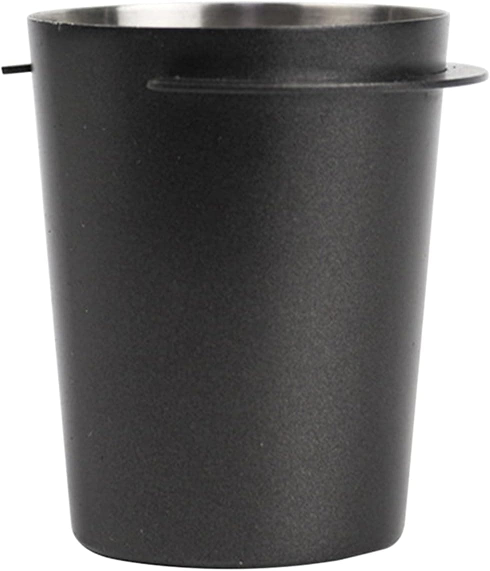 58mm Portafilter Dosing Cup Espresso Dosing Cup Barista Fits 58mm Portafilter (Black)