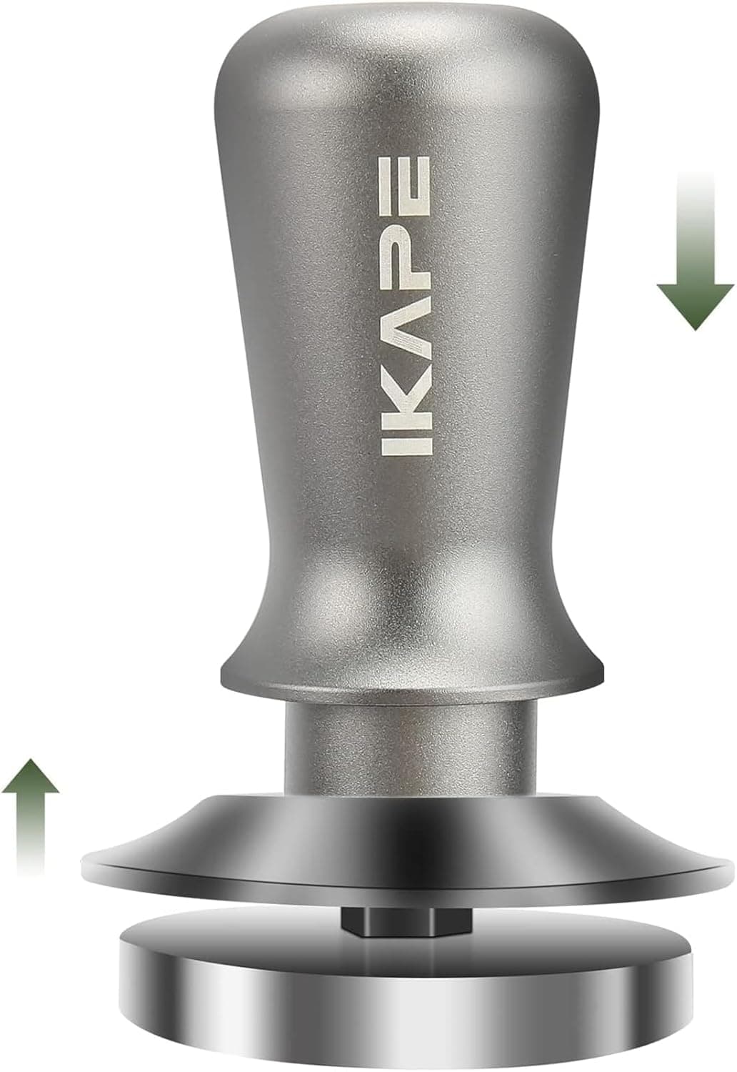 IKAPE 58.5mm Calibrated Spring-Loaded Espresso Tamper
