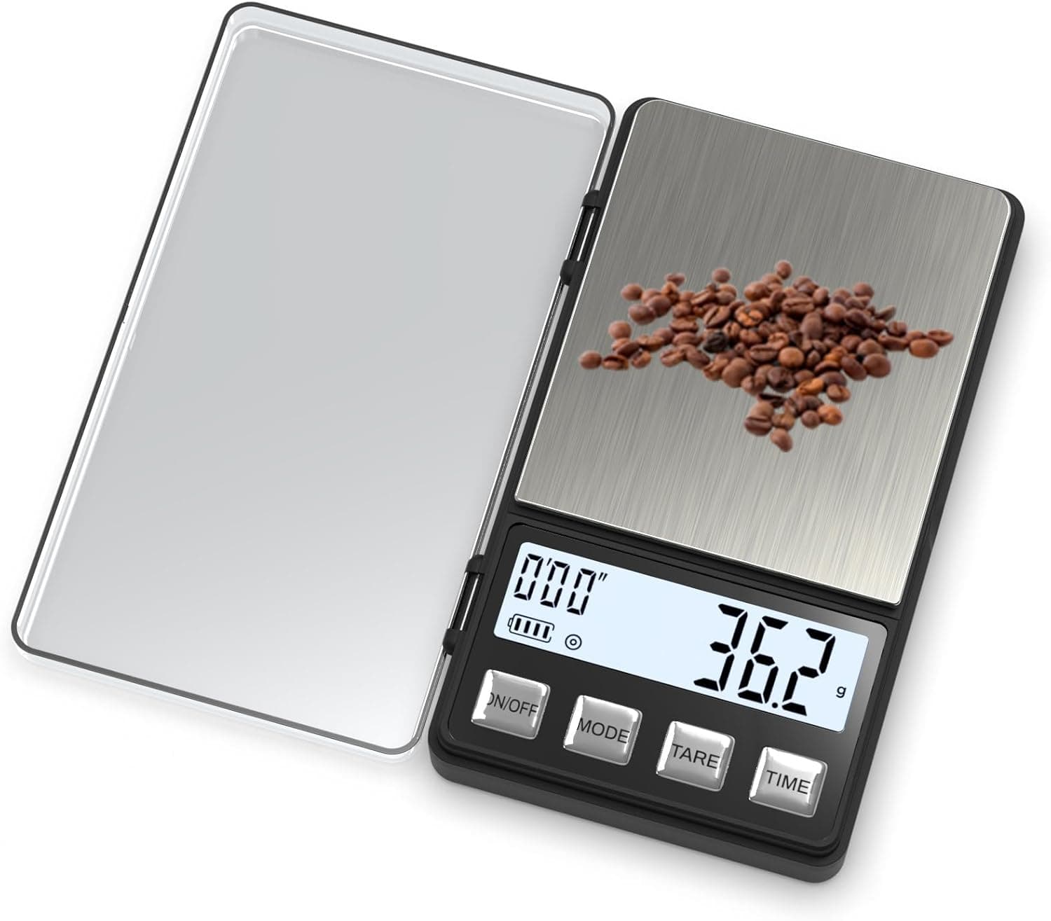 WEIGHTMAN Espresso Scale with Timer 1000g x 0.1g Small & Thin