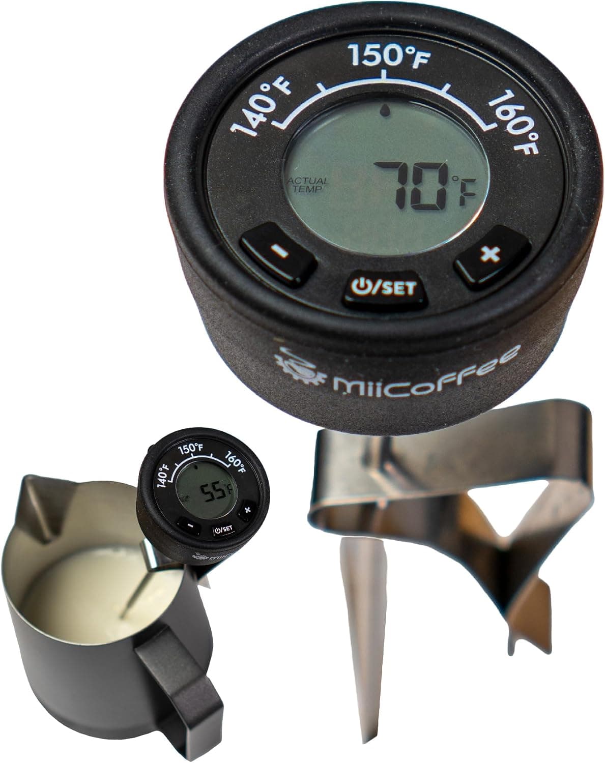 MiiCoffee Digital Milk Frothing Thermometer with Clip