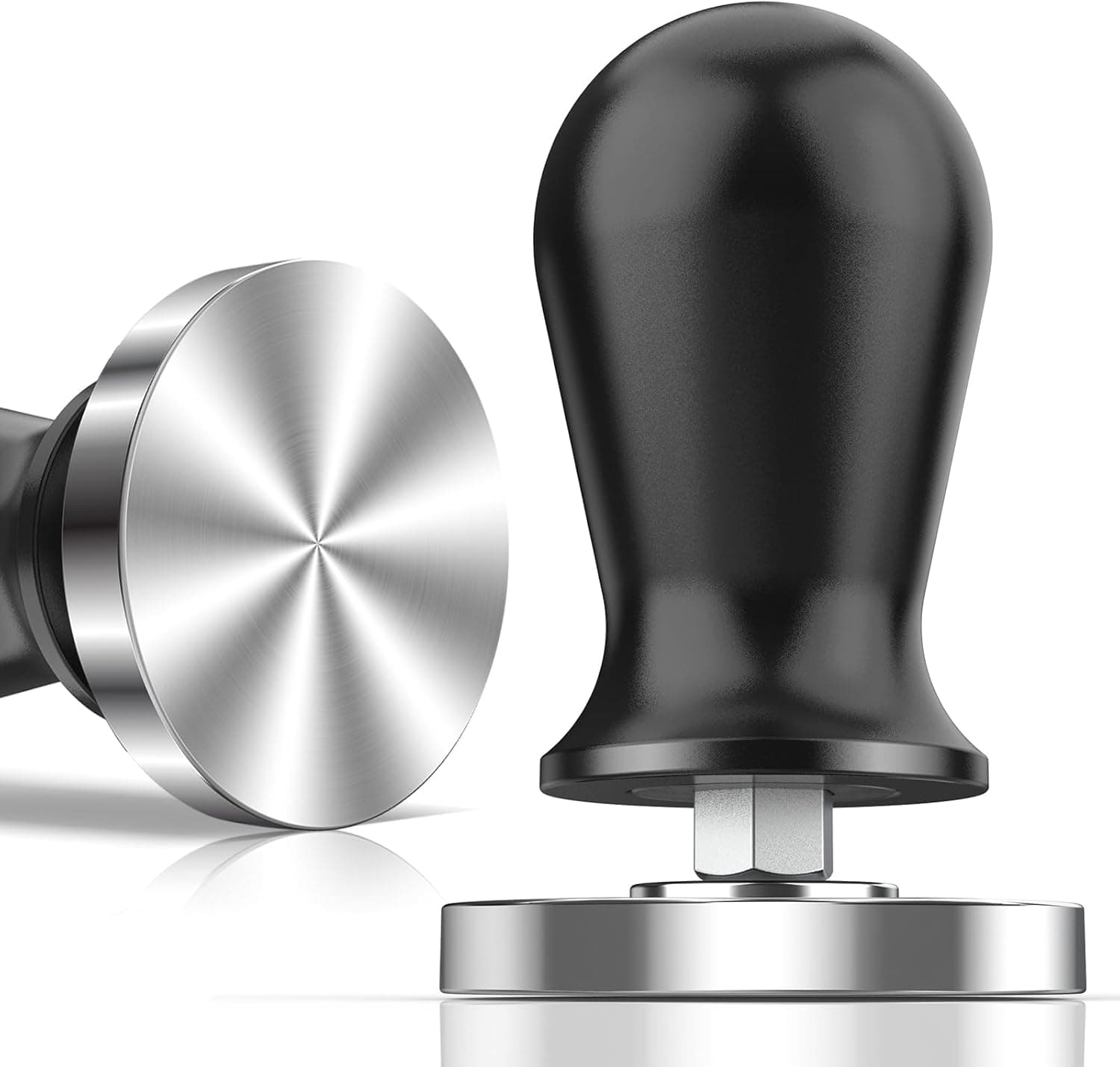 58mm Calibrated Spring-Loaded Espresso Tamper Set for Breville