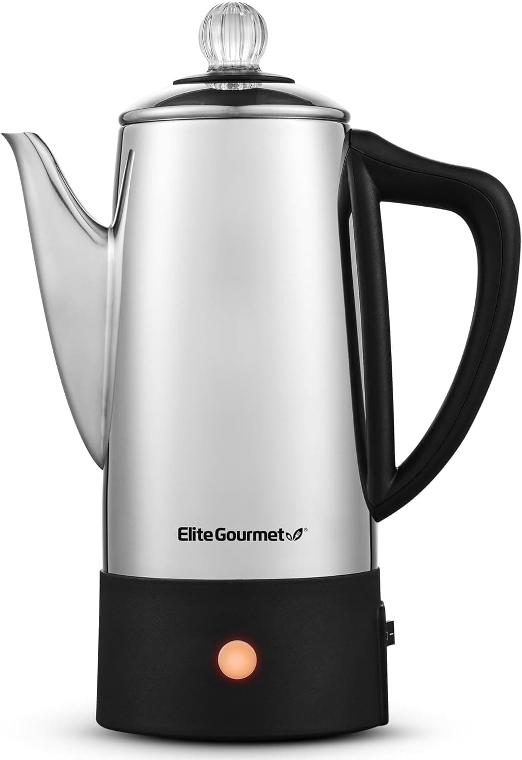 Elite Gourmet EC140 6-Cup Electric Coffee Percolator, 1000W