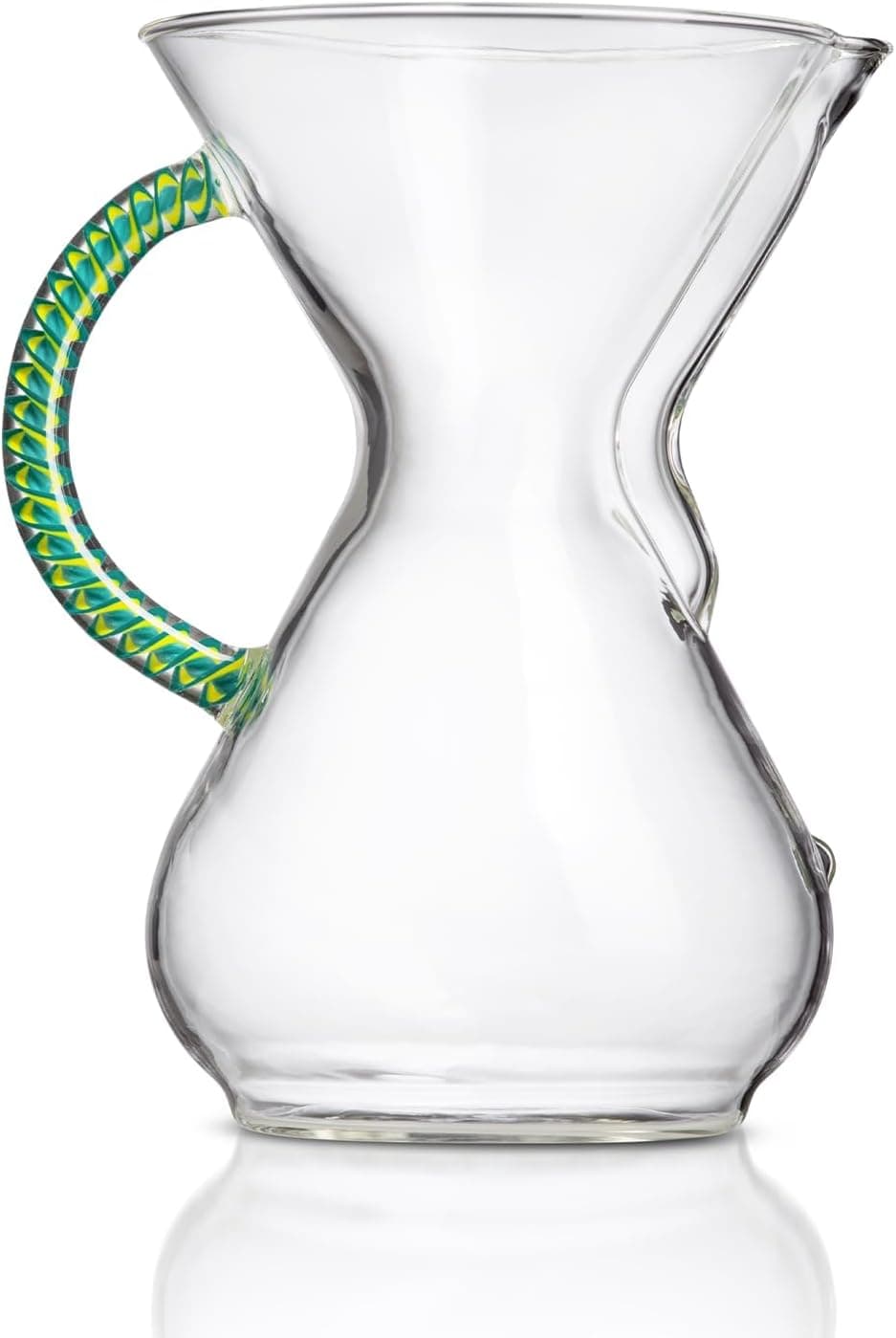 Chemex Twisted Glass Handle Series, 6-Cup Tropical