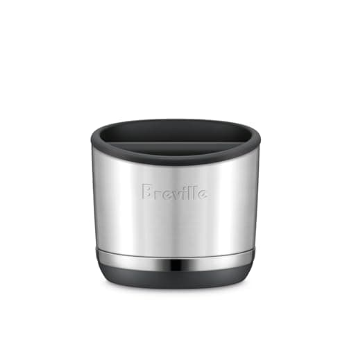 Breville BEA501BSS Knock Box 10 Espresso Accessory, Brushed Stainless Steel