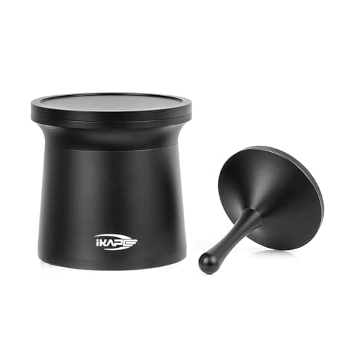 IKAPE 54mm Espresso Powder Receiver Cup, Coffee Powder Receiver Container, Suitable for 54mm Breville Portafilters