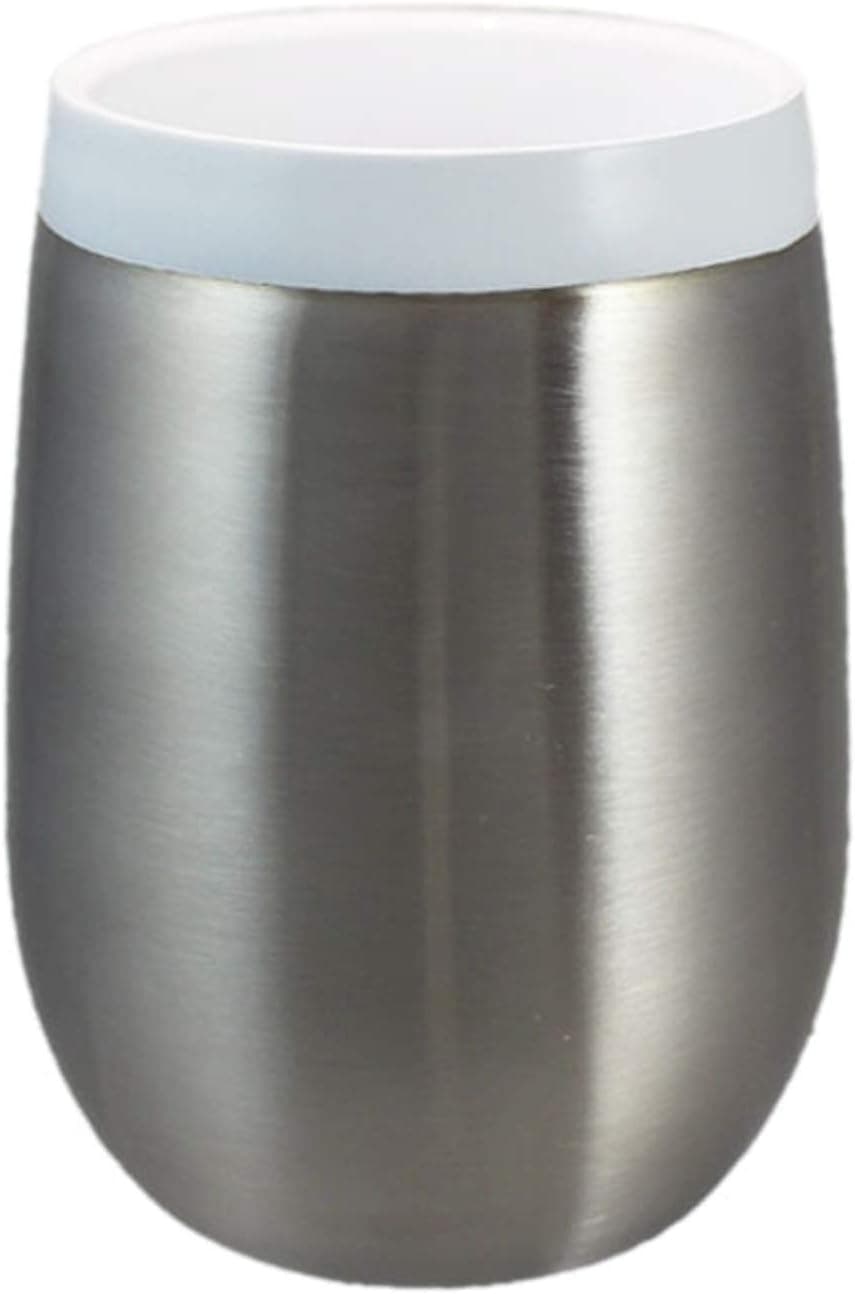 CeramiSteel Coffee Ceramic Travel Mug (12 oz), Insulated Stainless Steel, Matte Black